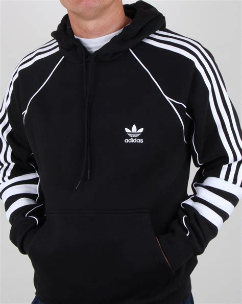 adidas black hoodie cheap|adidas originals hoodie men's black.